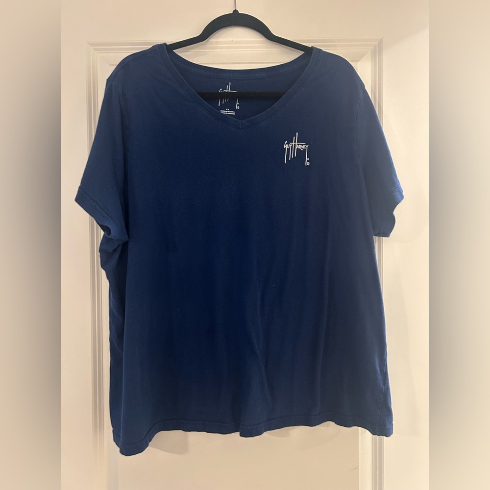 Guy Harvey Blue Short Sleeve Tee